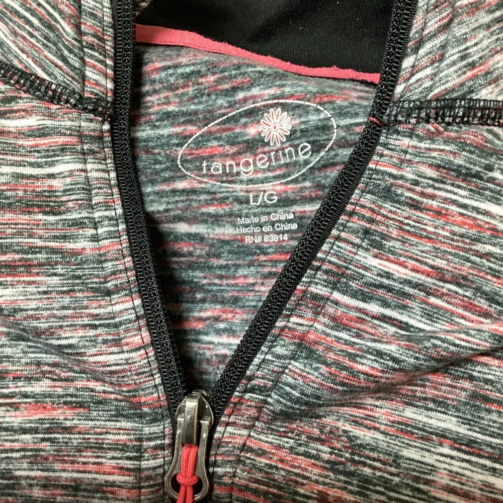 Tangerine Zip-Up Jacket